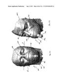 INTERFACE COMPRISING A NASAL SEALING PORTION AND A ROLLING HINGE diagram and image