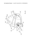 INTERFACE COMPRISING A NASAL SEALING PORTION AND A ROLLING HINGE diagram and image