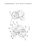 INTERFACE COMPRISING A NASAL SEALING PORTION AND A ROLLING HINGE diagram and image