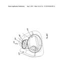 INTERFACE COMPRISING A NASAL SEALING PORTION AND A ROLLING HINGE diagram and image