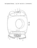 INTERFACE COMPRISING A NASAL SEALING PORTION AND A ROLLING HINGE diagram and image