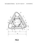 CUTTING INSERT AND CUTTING EDGE REPLACEABLE ROTARY CUTTING TOOL diagram and image