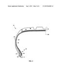 TIRE COMPRISING AN ADDITIONAL SIDEWALL REINFORCEMENT diagram and image