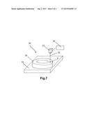 TIRE COMPRISING A HIGH CONTRAST PATTERN COMPRISING A PLURALITY OF CAVITIES diagram and image