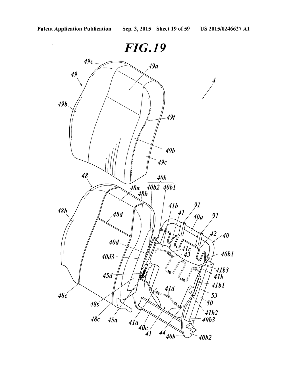 SEAT BACKREST - diagram, schematic, and image 20