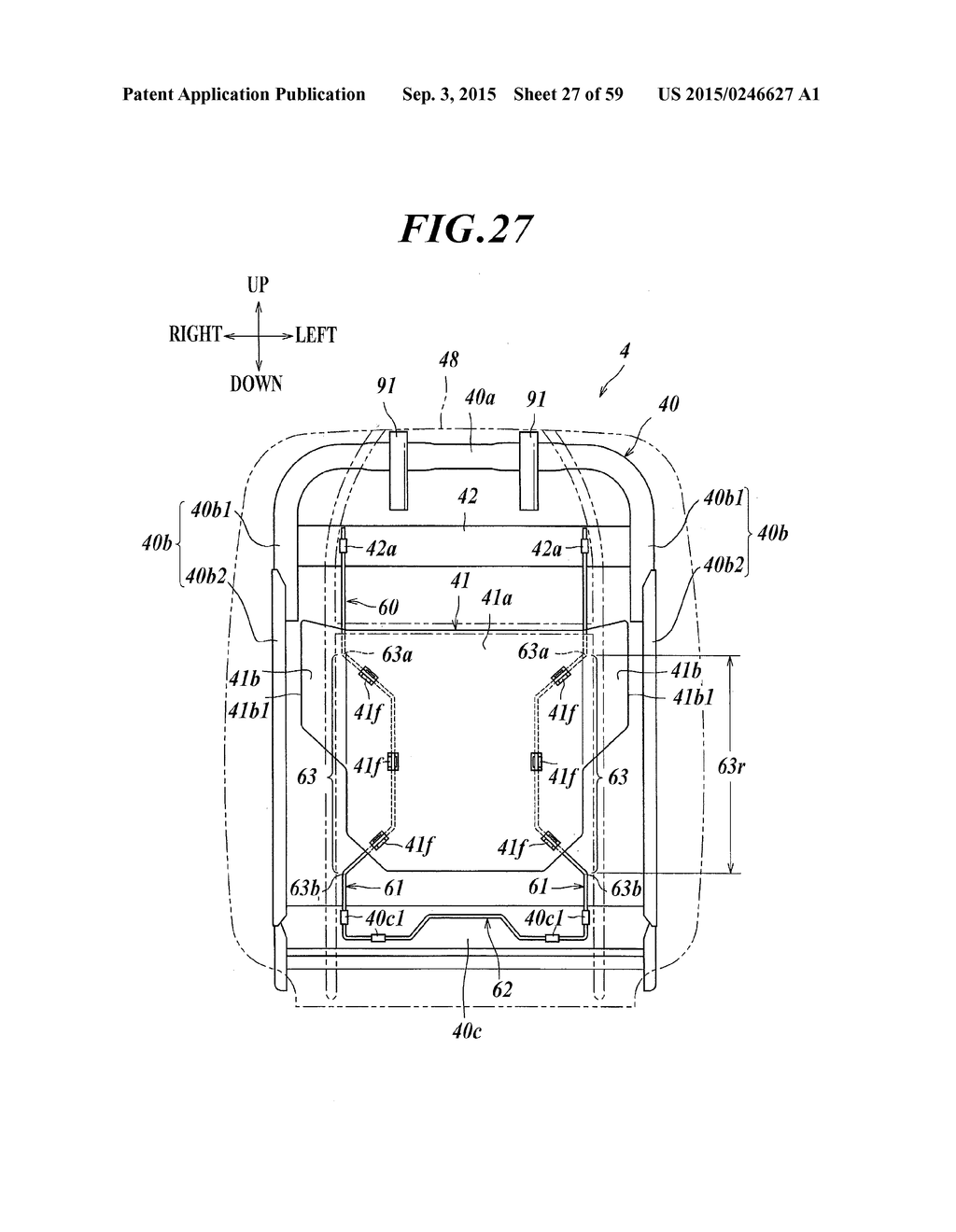 SEAT BACKREST - diagram, schematic, and image 28