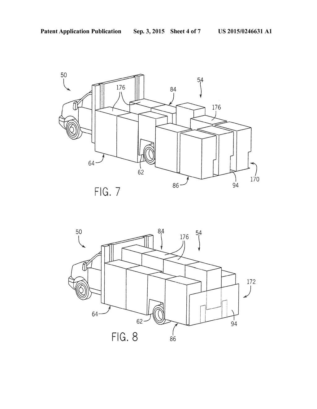 TRUCK BODY WITH RAPID LOAD/UNLOAD CARGO PODS - diagram, schematic, and image 05