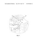 GUARDRAIL SYSTEM FOR A CAB ENVIRONMENT OF A MOBILE MACHINE diagram and image