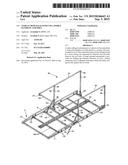 VEHICLE ROOF RACK WITH COLLAPSIBLE HANDRAIL ASSEMBLY diagram and image