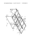 VEHICLE ROOF RACK WITH COLLAPSIBLE HANDRAIL ASSEMBLY diagram and image