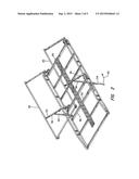 VEHICLE ROOF RACK WITH COLLAPSIBLE HANDRAIL ASSEMBLY diagram and image