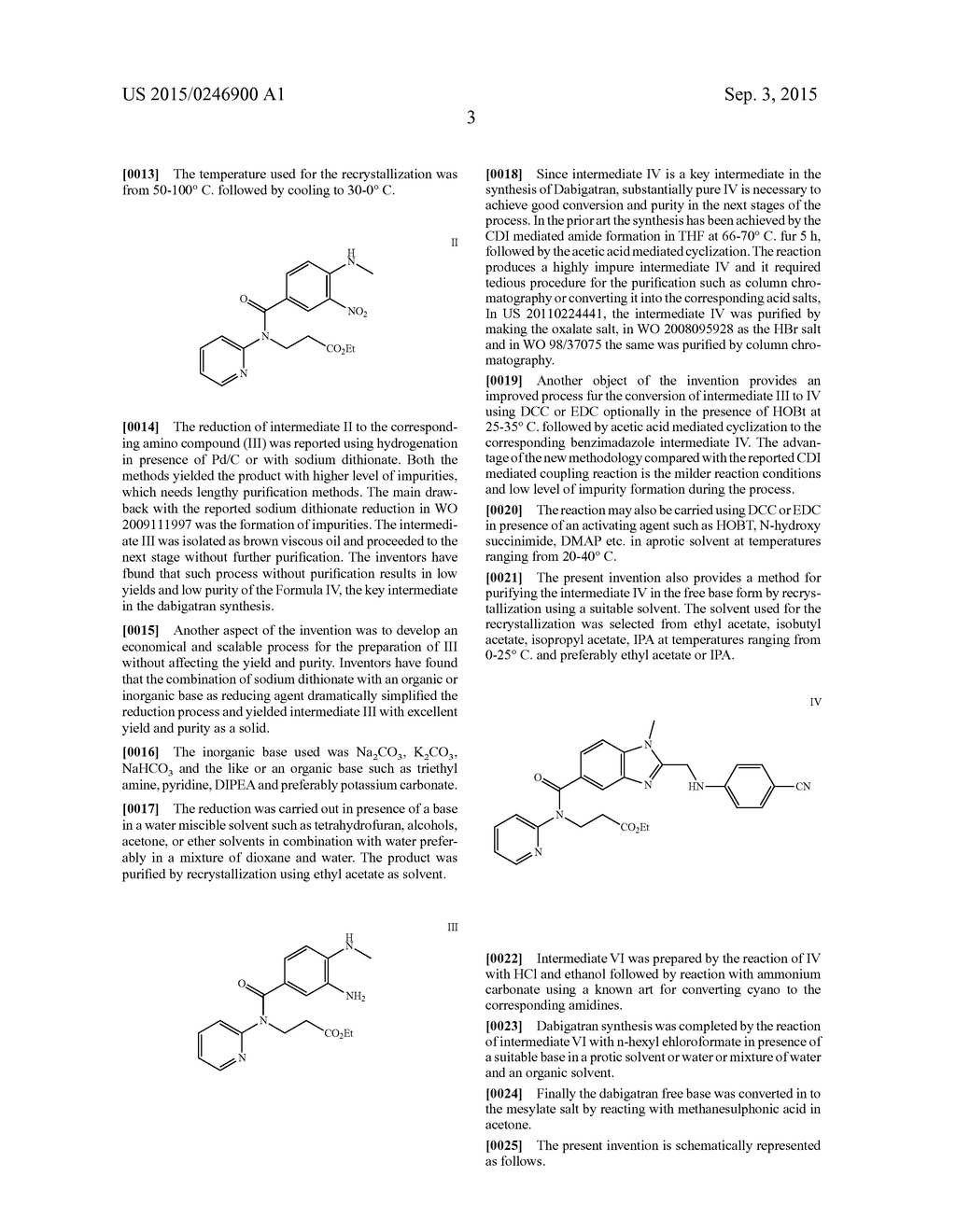 Process for the Synthesis of Dabigatran and Its Intermediates - diagram, schematic, and image 04