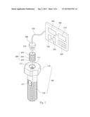 DUST PROOF STRUCTURE FOR STRESS-SENSIBLE SCREW diagram and image