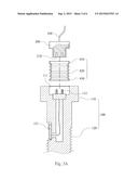 DUST PROOF STRUCTURE FOR STRESS-SENSIBLE SCREW diagram and image