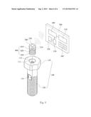 DUST PROOF STRUCTURE FOR STRESS-SENSIBLE SCREW diagram and image