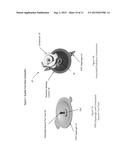 VALVE HAVING AT LEAST ONE HOURGLASS STUDS FOR COUPLING TO DIAPHRAGM AND     COMPRESSOR/SPINDLE COMPONENTS diagram and image