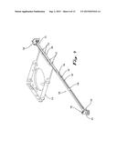 Hanger Bar for Recessed Luminaires with Integral Nail diagram and image