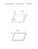 ILLUMINATED GLAZING WITH PRINTED LAMINATION INSERT diagram and image