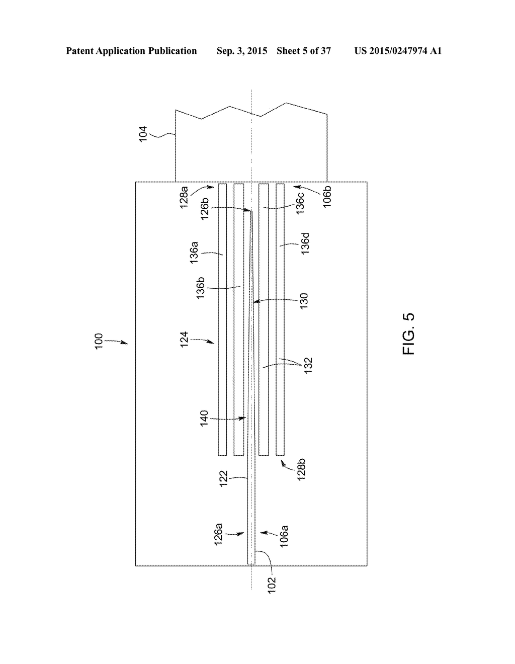 SPOT-SIZE CONVERTER FOR OPTICAL MODE CONVERSION AND COUPLING BETWEEN TWO     WAVEGUIDES - diagram, schematic, and image 06