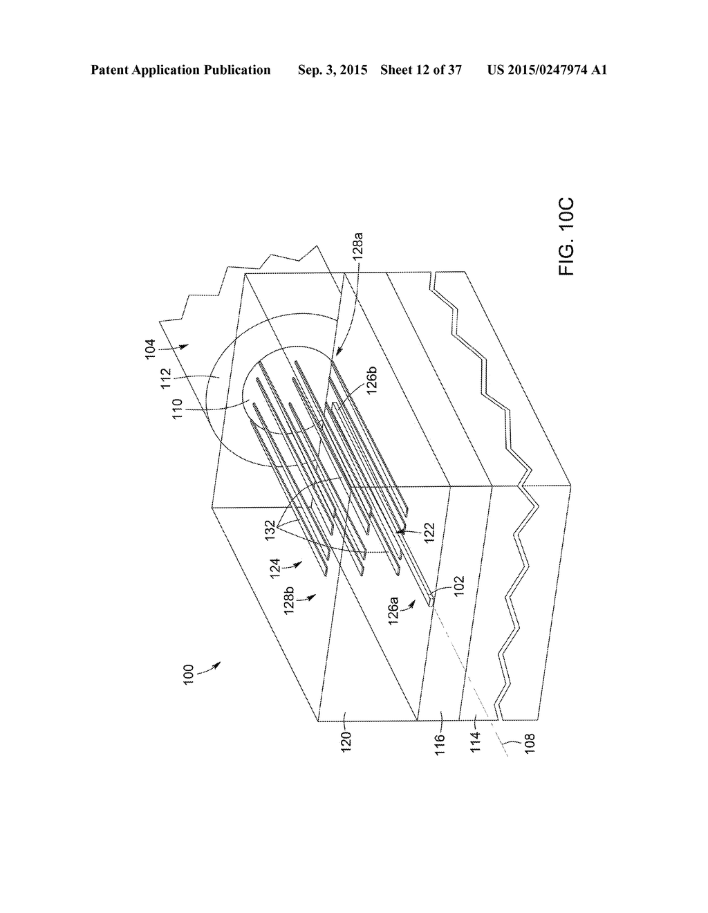 SPOT-SIZE CONVERTER FOR OPTICAL MODE CONVERSION AND COUPLING BETWEEN TWO     WAVEGUIDES - diagram, schematic, and image 13