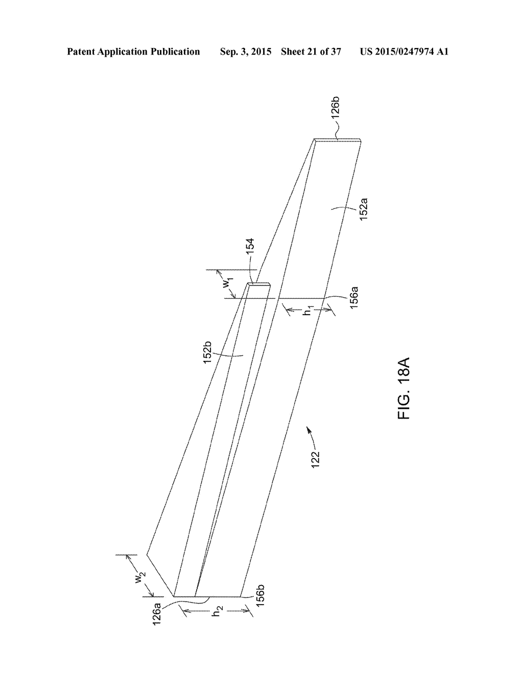 SPOT-SIZE CONVERTER FOR OPTICAL MODE CONVERSION AND COUPLING BETWEEN TWO     WAVEGUIDES - diagram, schematic, and image 22