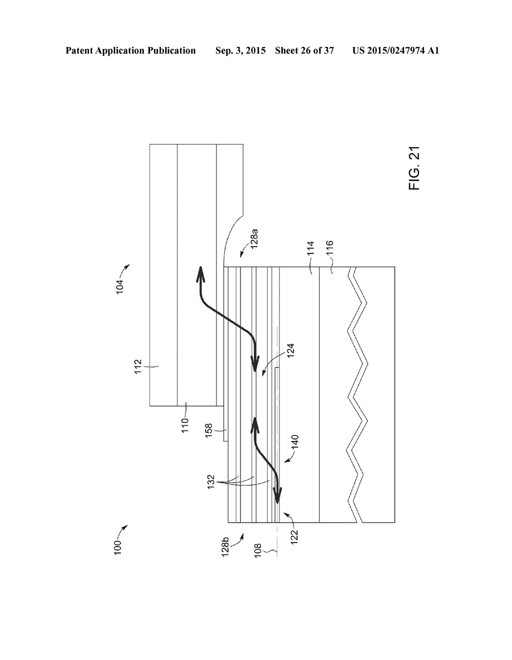 SPOT-SIZE CONVERTER FOR OPTICAL MODE CONVERSION AND COUPLING BETWEEN TWO     WAVEGUIDES - diagram, schematic, and image 27