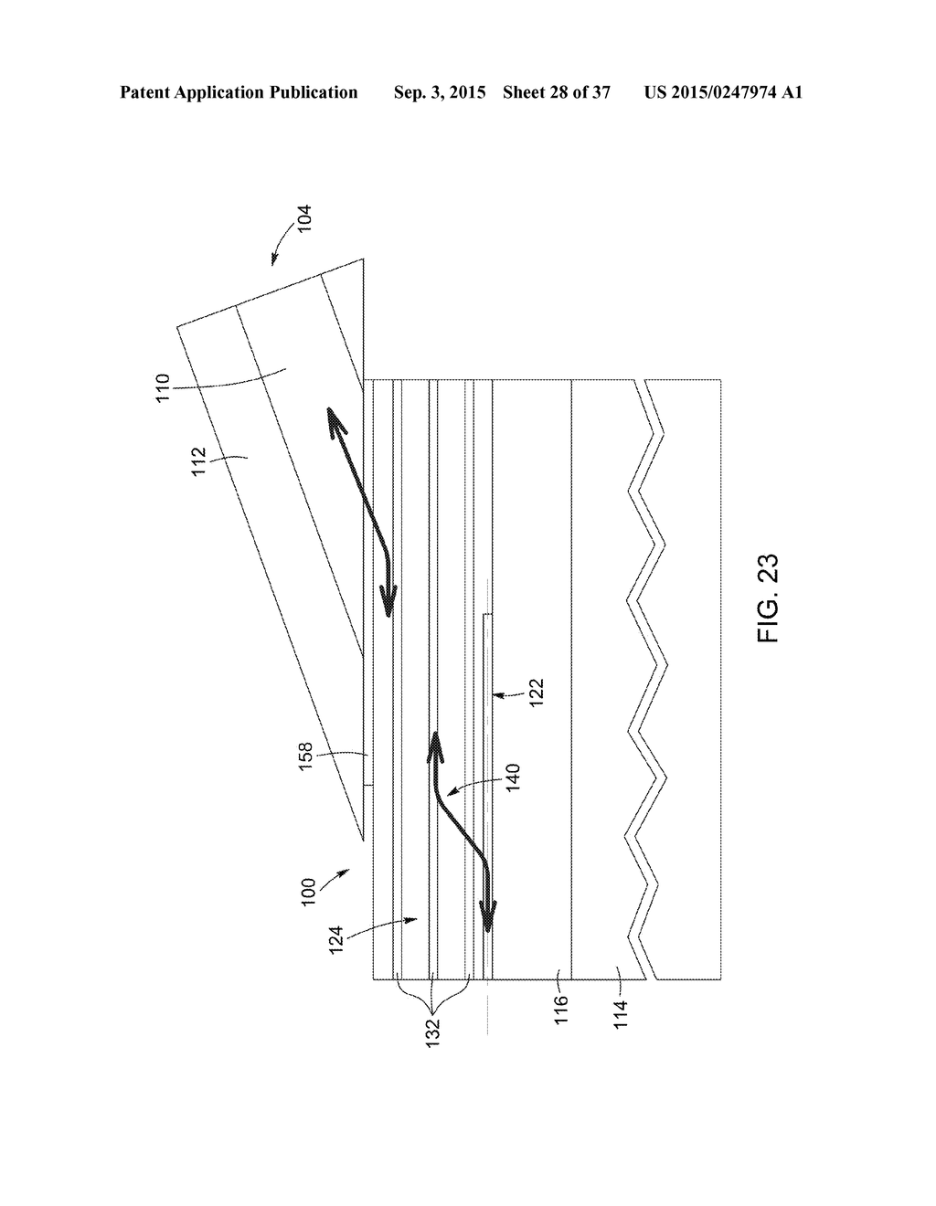 SPOT-SIZE CONVERTER FOR OPTICAL MODE CONVERSION AND COUPLING BETWEEN TWO     WAVEGUIDES - diagram, schematic, and image 29