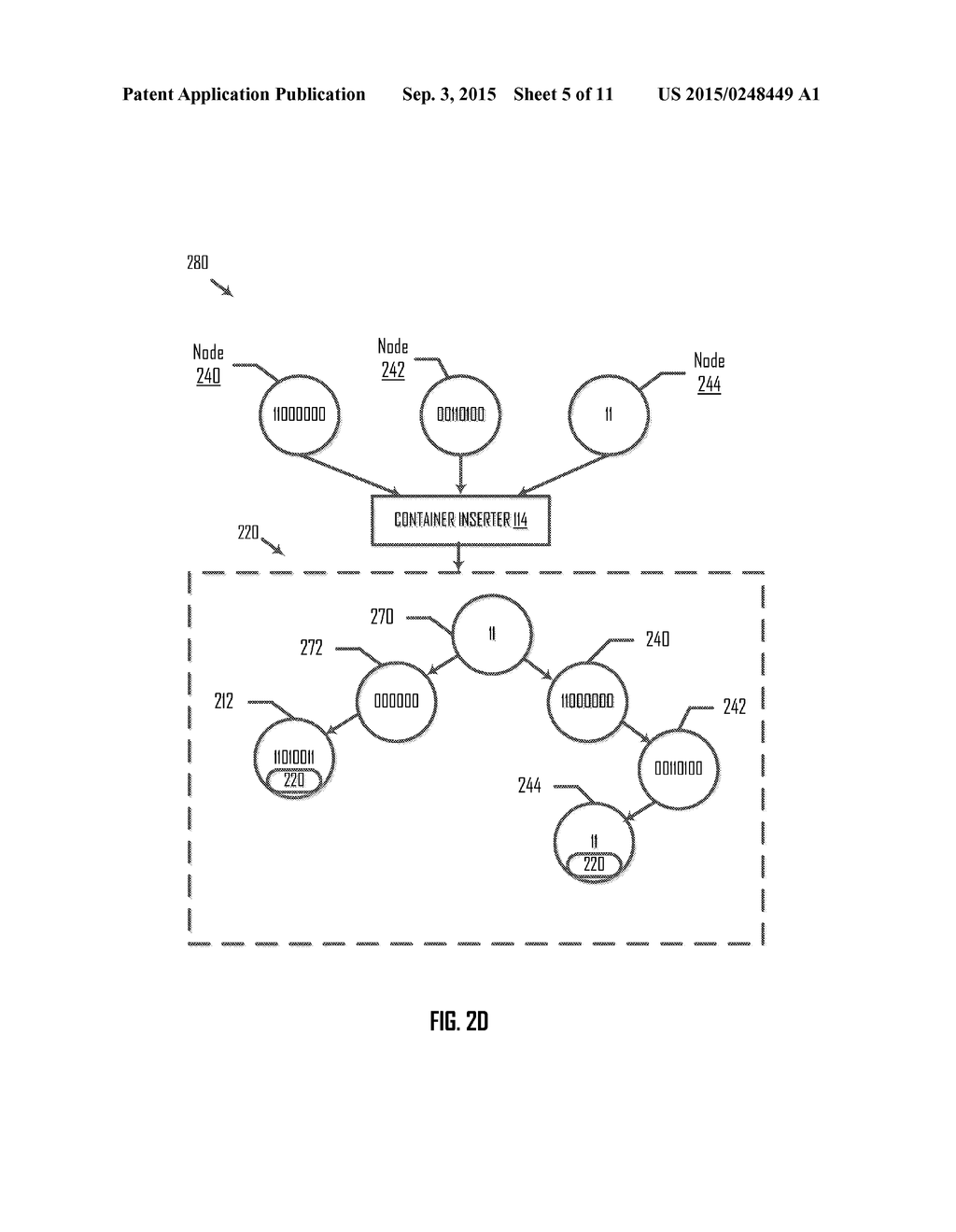 ONLINE COMPRESSION FOR LIMITED SEQUENCE LENGTH RADIX TREE - diagram, schematic, and image 06