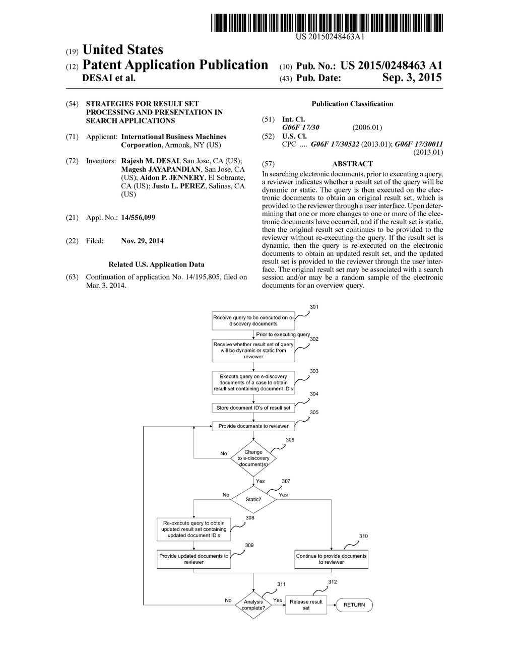 Strategies for Result Set Processing and Presentation in Search     Applications - diagram, schematic, and image 01