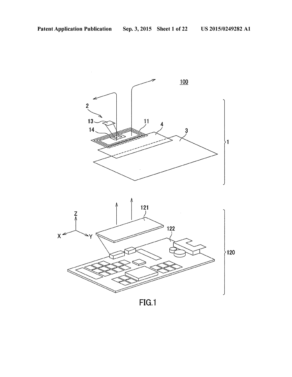 ANTENNA DEVICE AND ELECTRONIC APPARATUS - diagram, schematic, and image 02