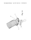 ACTUATING DEVICE FOR AN ELECTRIC SWITCHGEAR diagram and image