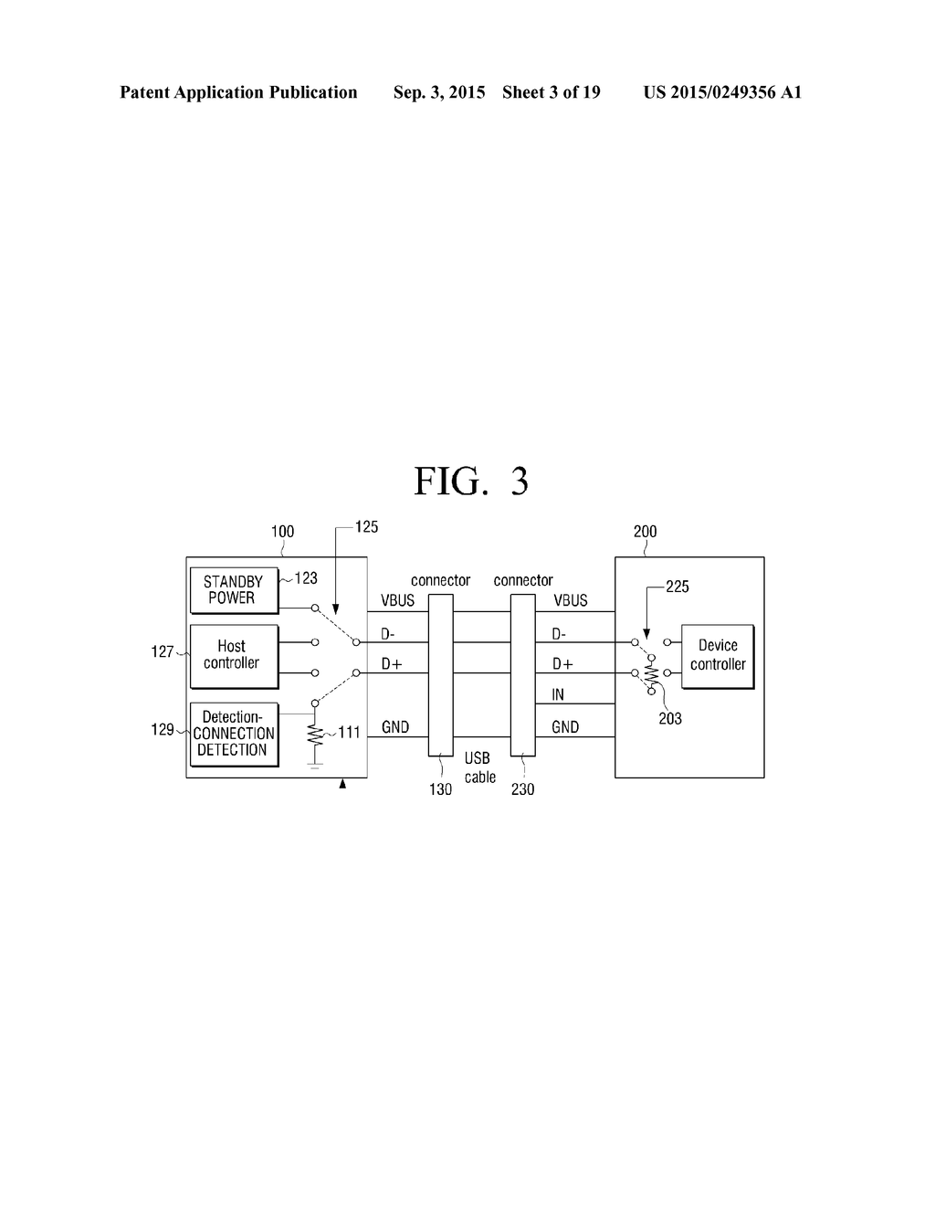 METHOD FOR CHARGING EXTERNAL DEVICE BY WHICH UNNECESSARY POWER CONSUMPTION     IS ALLEVIATED AND DISPLAYING APPARATUS USING THEREOF - diagram, schematic, and image 04