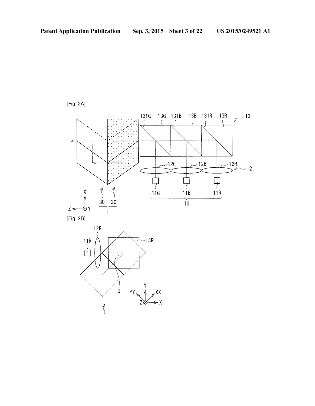 POLARIZATION SPLITTING MULTIPLEXING DEVICE, OPTICAL SYSTEM, AND DISPLAY     UNIT - diagram, schematic, and image 04