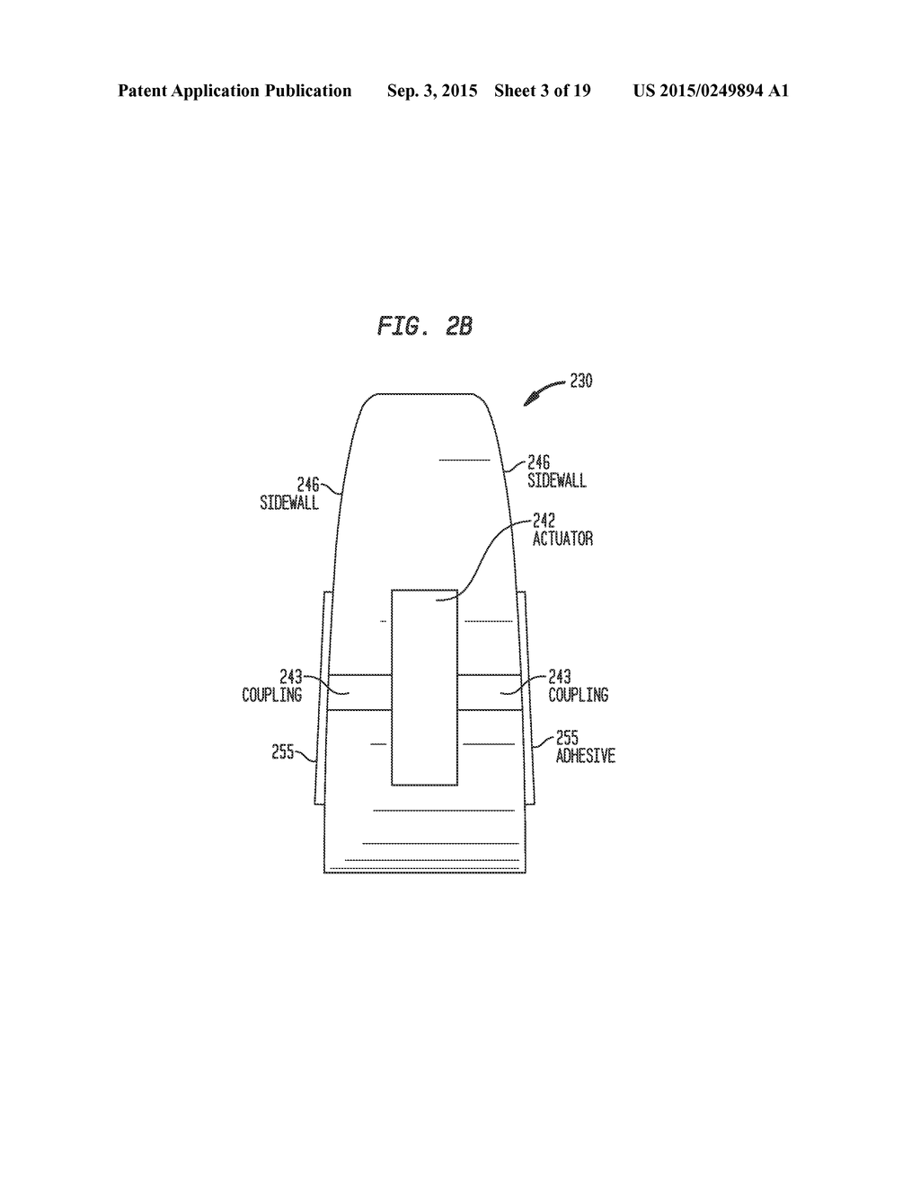 REMOVABLE ATTACHMENT OF A PASSIVE TRANSCUTANEOUS BONE CONDUCTION DEVICE     WITH LIMITED SKIN DEFORMATION - diagram, schematic, and image 04