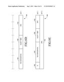 METHOD AND APPARATUS FOR DETERMINING TDD UL-DL CONFIGURATION APPLICABLE     FOR RADIO FRAMES diagram and image