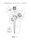 SUPPORTER FOR CONNECTING AND POSITIONING IRRIGATION DEVICE diagram and image