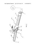 CURLING IRON APPARATUS WITH RELEASABLE CLAMP diagram and image