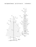 COLLAPSIBLE ARTIFICIAL TREE diagram and image