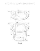 DISPOSABLE SINGLE USE BEVERAGE FILTER BASKET diagram and image