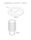 DISPOSABLE SINGLE USE BEVERAGE FILTER BASKET diagram and image