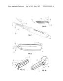 SURGICAL KNIFE AND TOOLS ADAPTED FOR SIMPLIFIED BLADE REMOVAL diagram and image