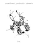 REAR STEER PORTABLE WHEELCHAIR diagram and image