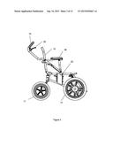 REAR STEER PORTABLE WHEELCHAIR diagram and image