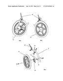 REAR STEER PORTABLE WHEELCHAIR diagram and image