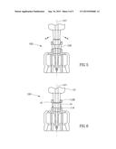 VIAL ADAPTER FOR USE WITH SYRINGE HAVING WIDENED DISTAL SYRINGE TIP diagram and image