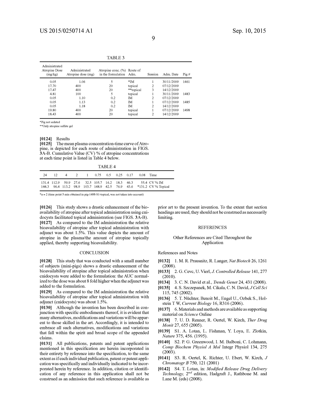 PHARMACEUTICAL COMPOSITIONS AND DELIVERY DEVICES COMPRISING STINGING CELLS     OR CAPSULES - diagram, schematic, and image 13