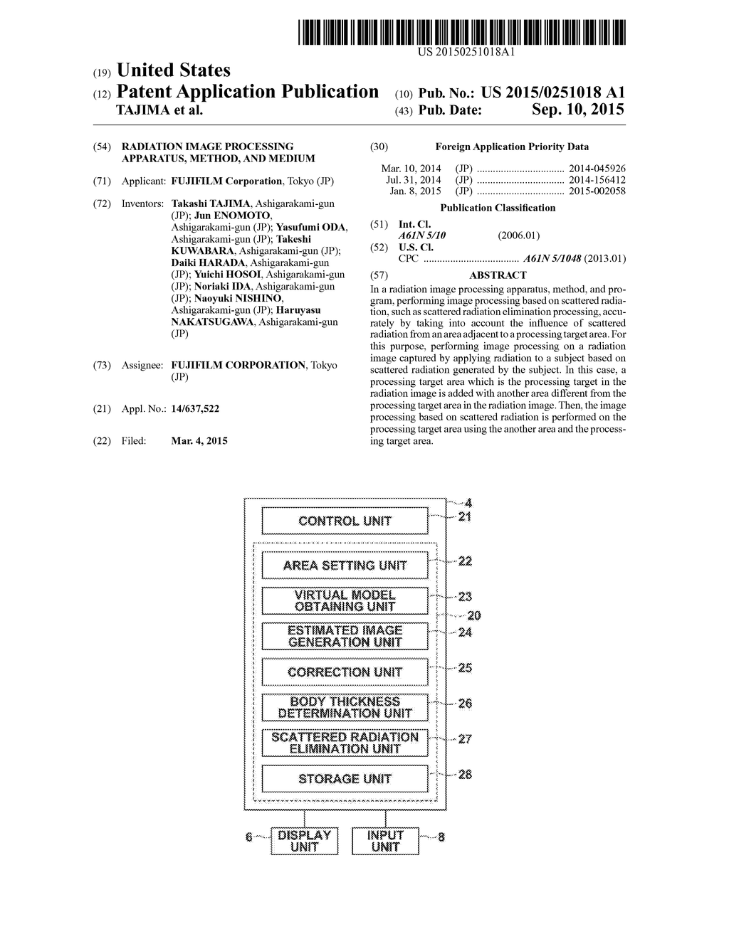 RADIATION IMAGE PROCESSING APPARATUS, METHOD, AND MEDIUM - diagram, schematic, and image 01