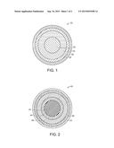 GOLF BALLS HAVING A MULTI-LAYERED CORE WITH A THERMOSET RUBBER CENTER diagram and image