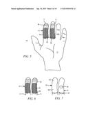 HAND-WORN ARTICLE WITH AN ANTI-SLIP SURFACE diagram and image