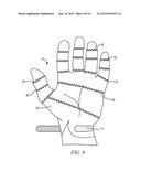 HAND-WORN ARTICLE WITH AN ANTI-SLIP SURFACE diagram and image